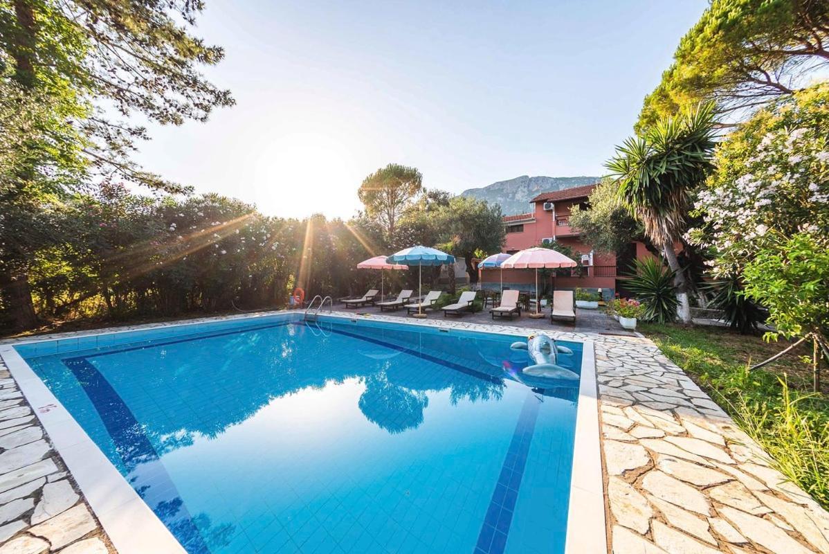 Mimosa Apartments With Pool Paleokastritsa Buitenkant foto